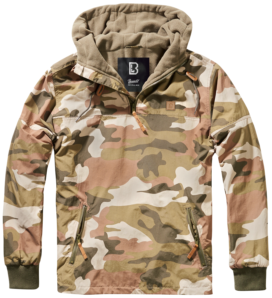 Geaca de Vant Luke Light Woodland Brandit - Protectie Usoara si Fiabila