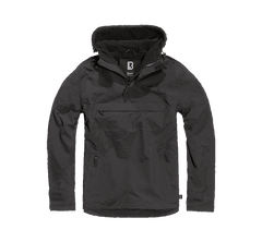 Geaca de Vant Negru Brandit - Protectie Versatila