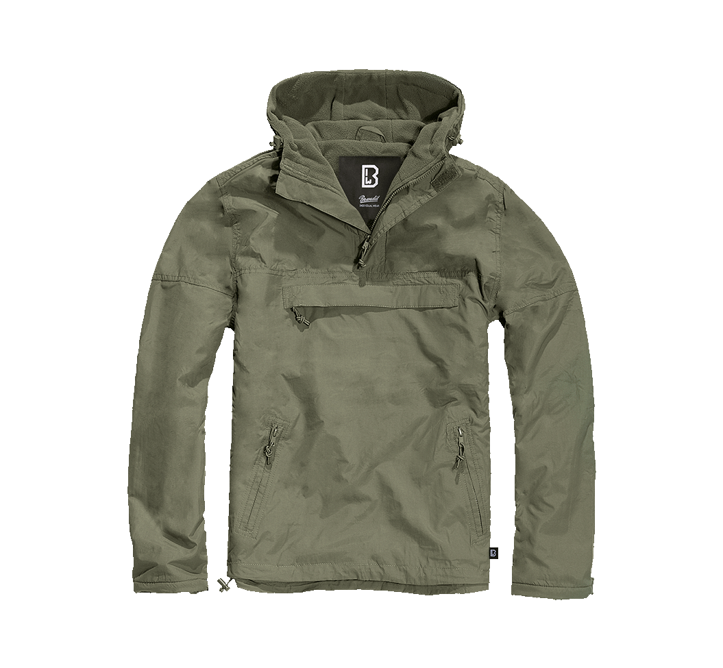 Geaca de Vant Olive Brandit - Protectie Versatila