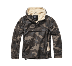Geaca de Vant Sherpa Dark Camo Brandit - Protectie si Versatilitate