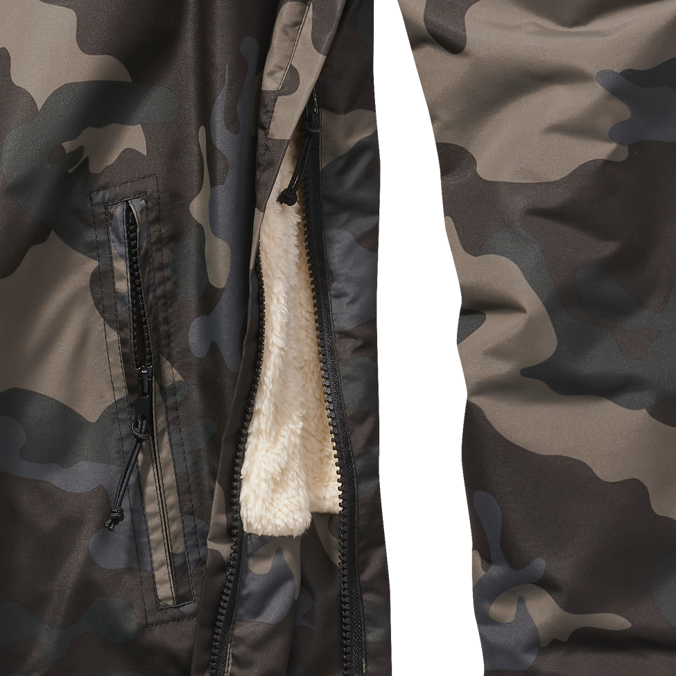 Geaca de Vant Sherpa Dark Camo Brandit - Protectie si Versatilitate