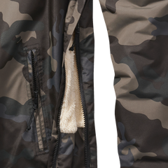 Geaca de Vant Sherpa Dark Camo Brandit - Protectie si Versatilitate
