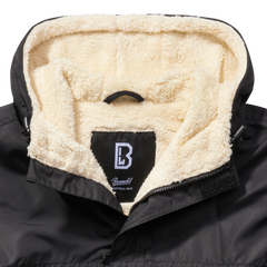 Geaca de Vant Sherpa Negru Brandit - Caldura si Mobilitate