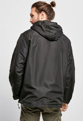 Geaca de Vant Sherpa Negru Brandit - Caldura si Mobilitate