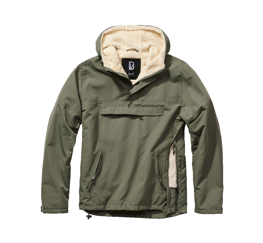 Geaca de Vant Sherpa Olive Brandit - Caldura si Protectie