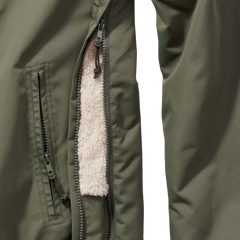 Geaca de Vant Sherpa Olive Brandit - Caldura si Protectie
