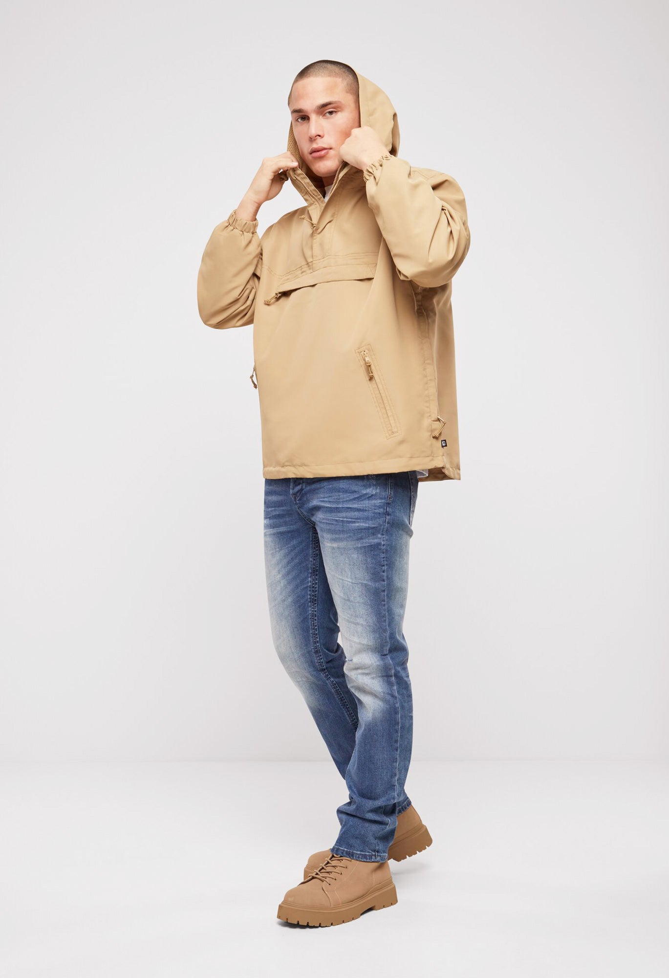 Geaca de Vant Summer Camel Brandit - Protectie Usoara