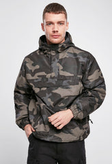 Geaca de Vant Summer Dark Camo Brandit - Protectie Usoara