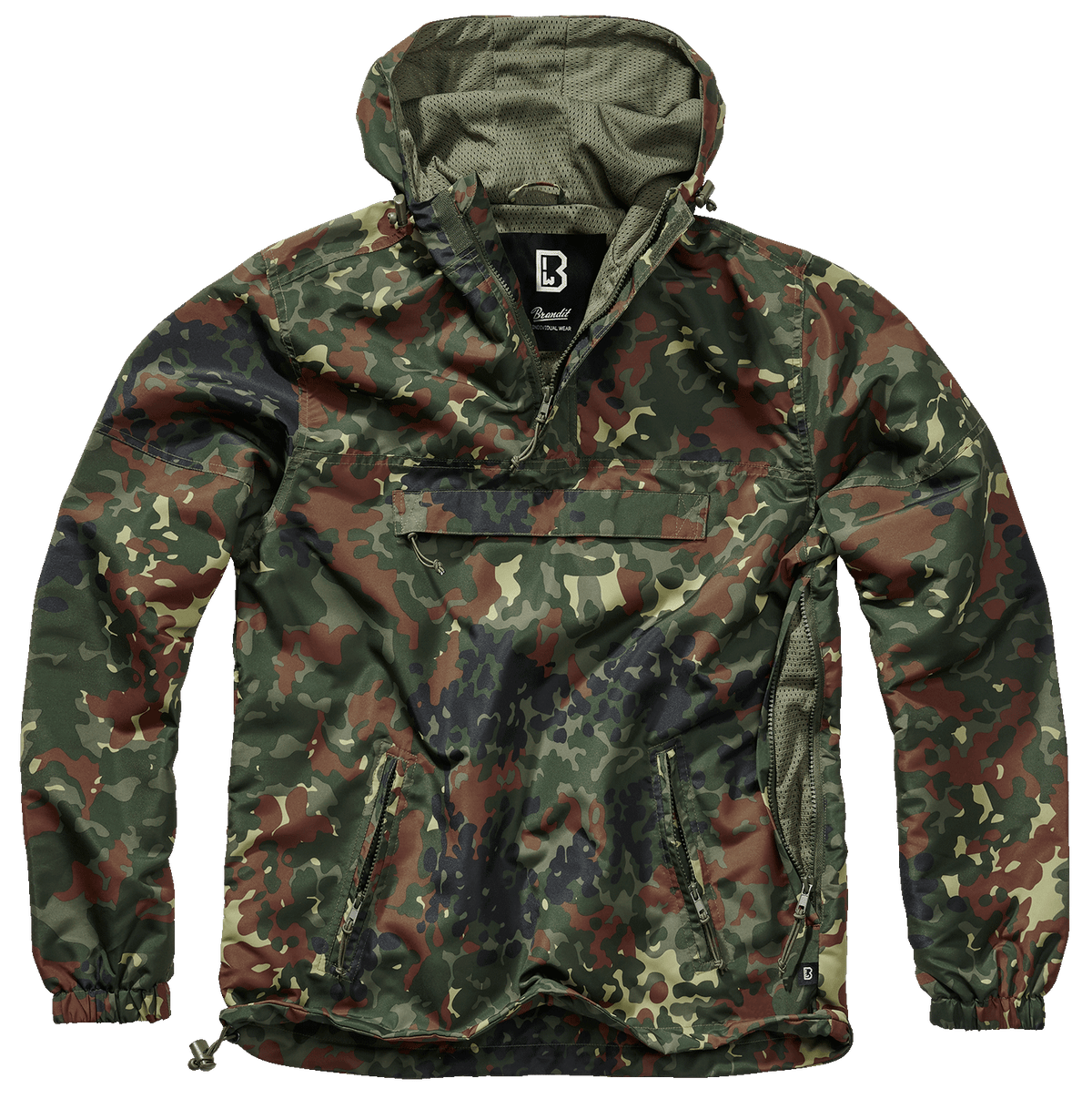 Geaca de Vant Summer Flecktarn Brandit - Ușurință și Protecție