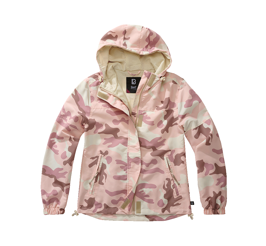 Geaca de Vant Summer Frontzip Candy Camo Dama Brandit - Protectie cu Stil