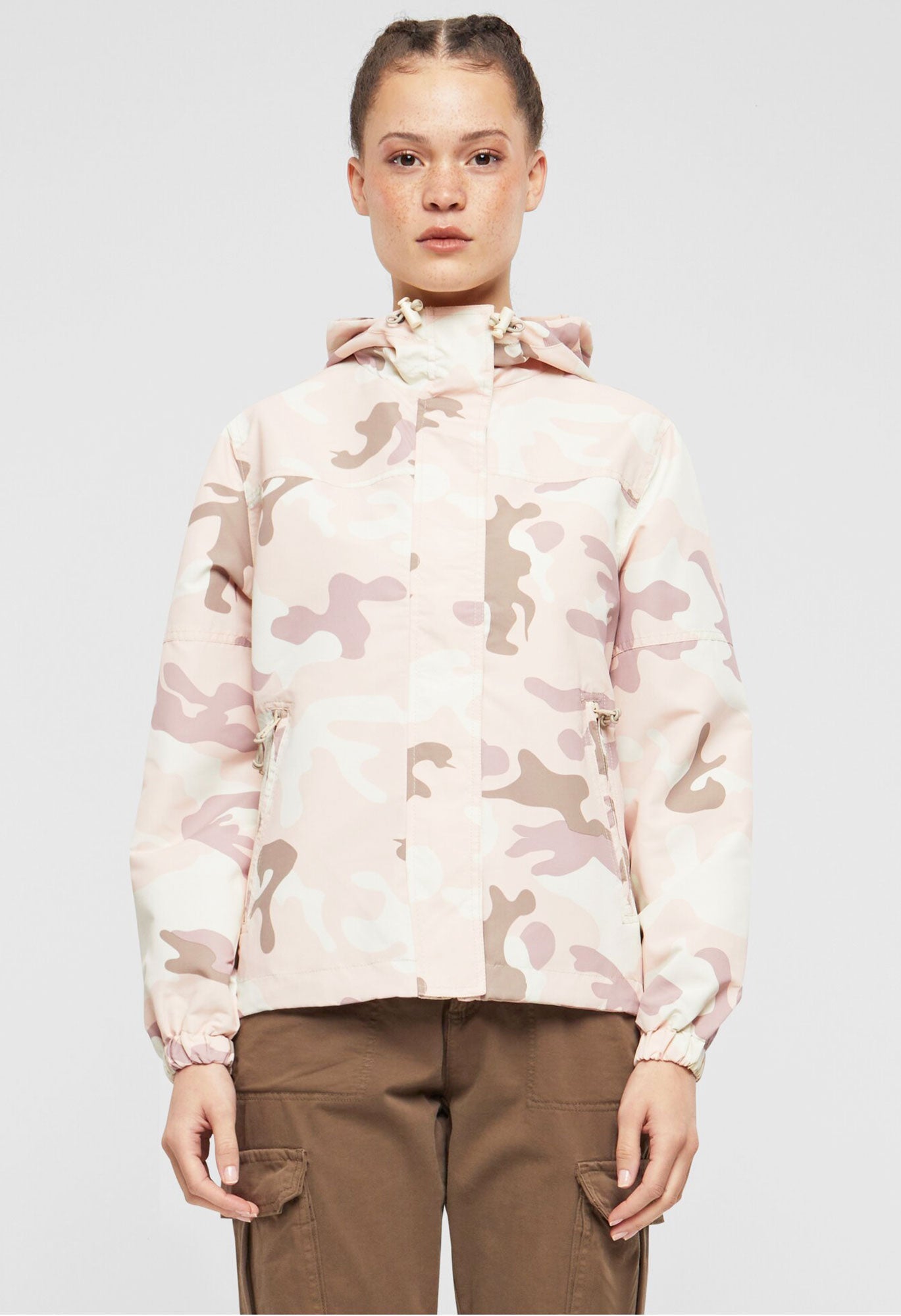 Geaca de Vant Summer Frontzip Candy Camo Dama Brandit - Protectie cu Stil