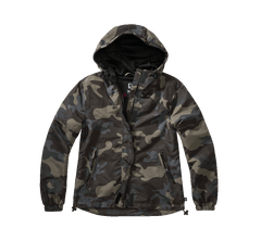 Geaca de Vant Summer Frontzip Dark Camo Dama Brandit - Performanta Usoara