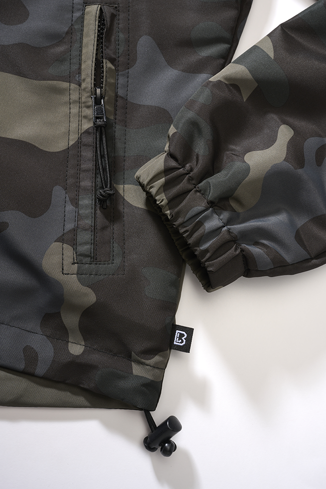 Geaca de Vant Summer Frontzip Dark Camo Dama Brandit - Performanta Usoara
