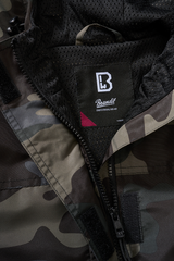 Geaca de Vant Summer Frontzip Dark Camo Dama Brandit - Performanta Usoara