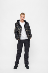 Geaca de Vant Summer Frontzip Dark Camo Dama Brandit - Performanta Usoara