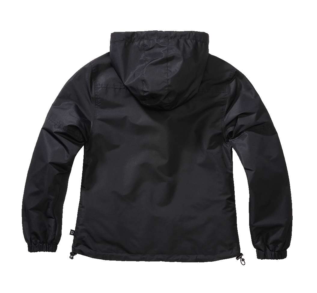 Geaca de Vant Summer Frontzip Negru Dama Brandit - Protectie Usoara