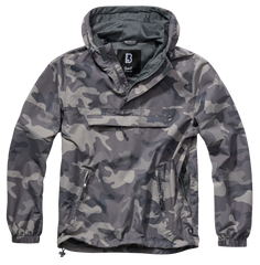 Geaca de Vant Summer Grey Camo Brandit - Protectie Usoara