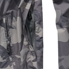 Geaca de Vant Summer Grey Camo Brandit - Protectie Usoara