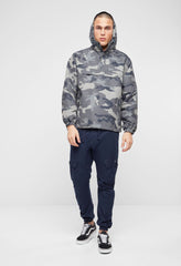 Geaca de Vant Summer Grey Camo Brandit - Protectie Usoara