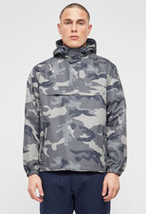 Geaca de Vant Summer Grey Camo Brandit - Protectie Usoara