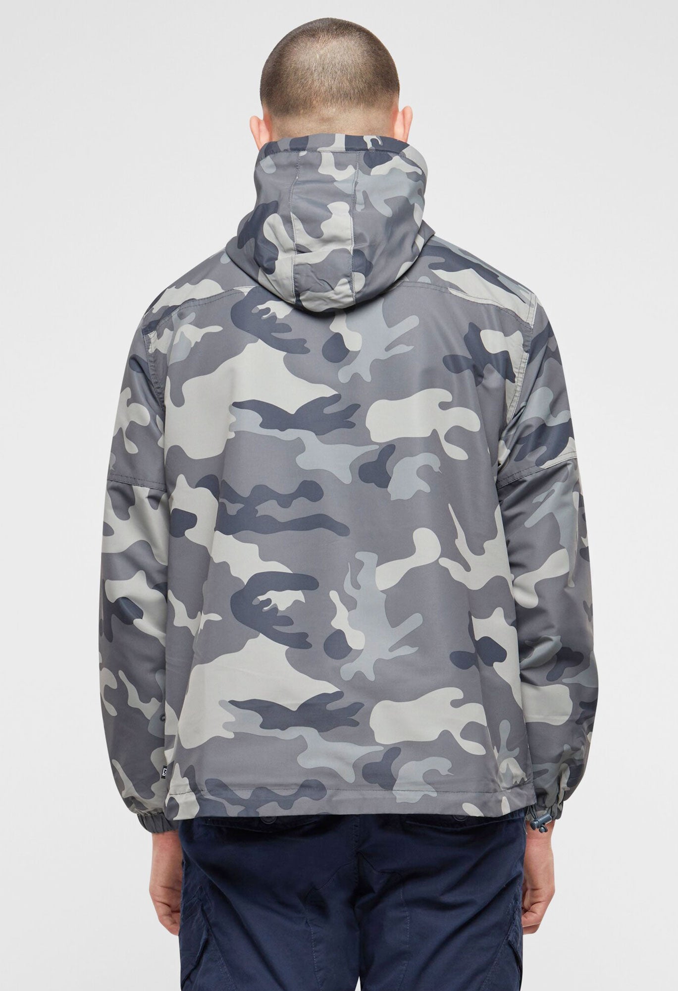 Geaca de Vant Summer Grey Camo Brandit - Protectie Usoara