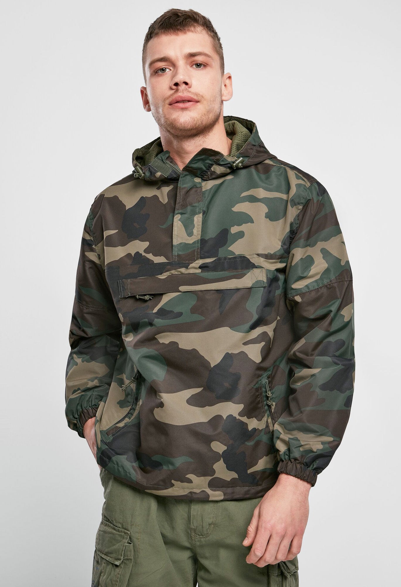 Geaca de Vant Summer Woodland Brandit - Protectie Usoara