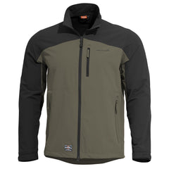 Geaca Elite Light Softshell Jacket RAL7013/MIX Pentagon Tactical - Protecție și Adaptabilitate în Misiuni Tactice