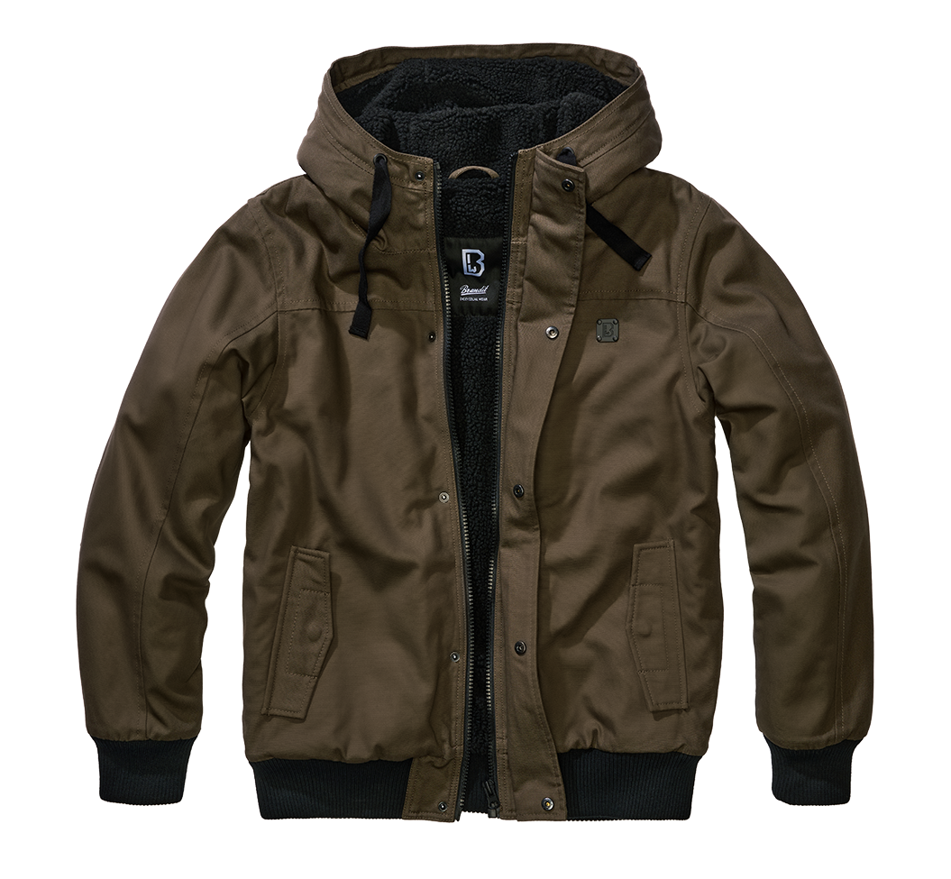 Geaca Essential Olive Brandit - Versatilitate Zilnica