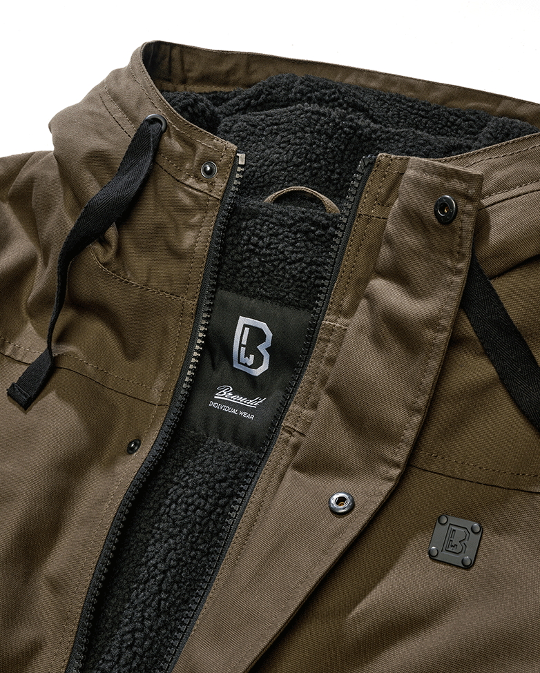 Geaca Essential Olive Brandit - Versatilitate Zilnica