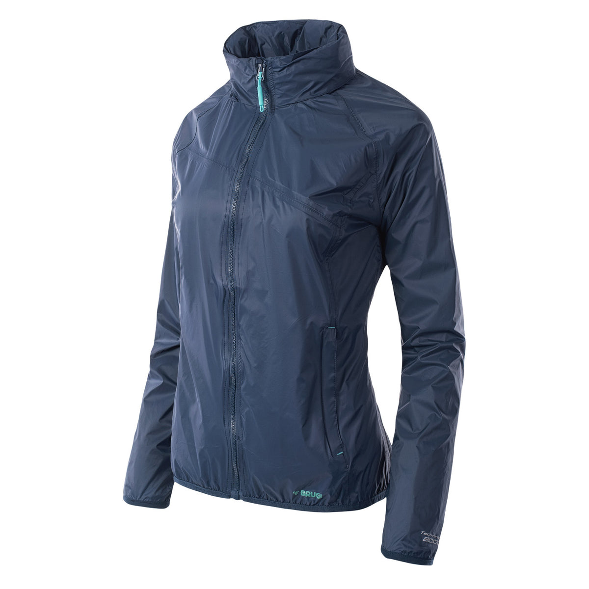 Geacă de Damă 2LB6 Brugi Bleumarin – Impermeabilă 8000 mm, Glugă Ascunsă - poza 2