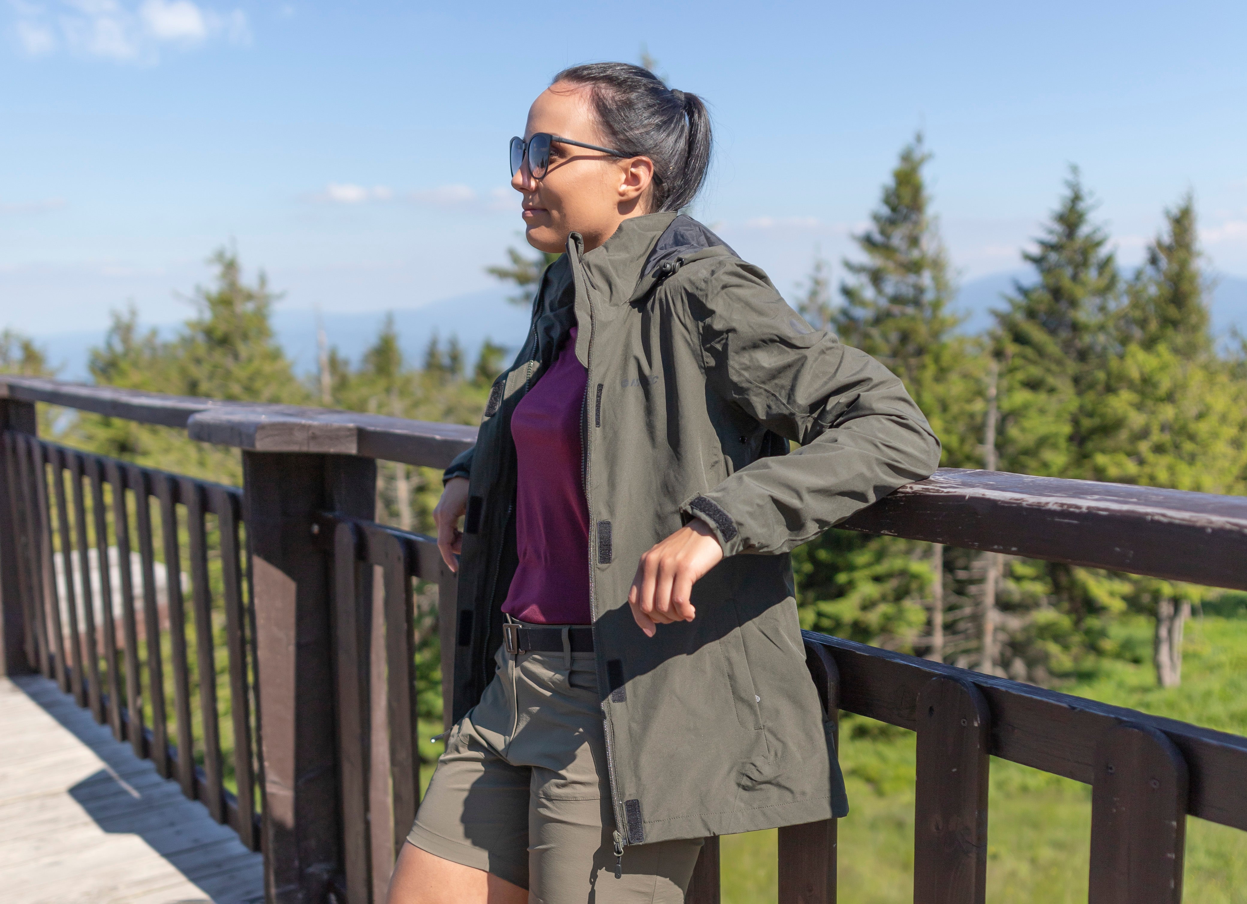 Geacă Femei LADY HARRIET JACKET Hi-Tec - Impermeabilă, Respirabilă - 7