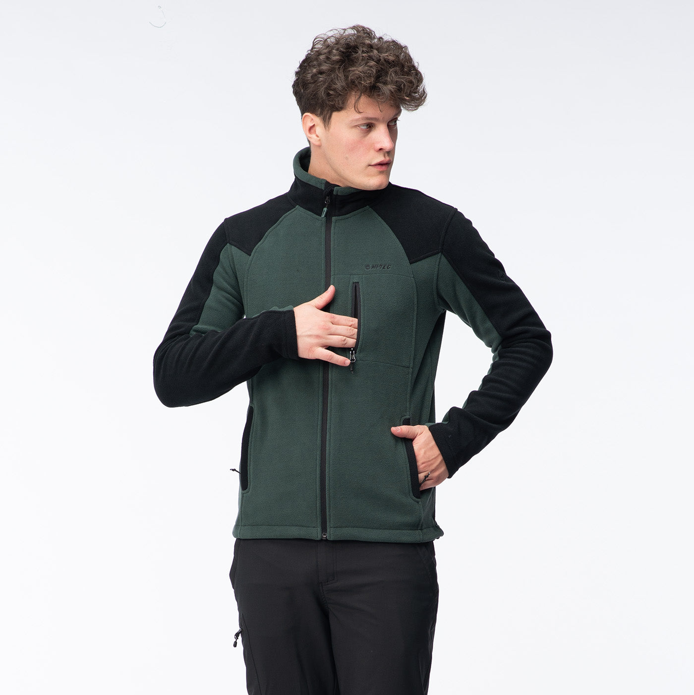 Geacă Fleece Bărbați MONAR HI-TEC - Caldă și Rezistentă - 7