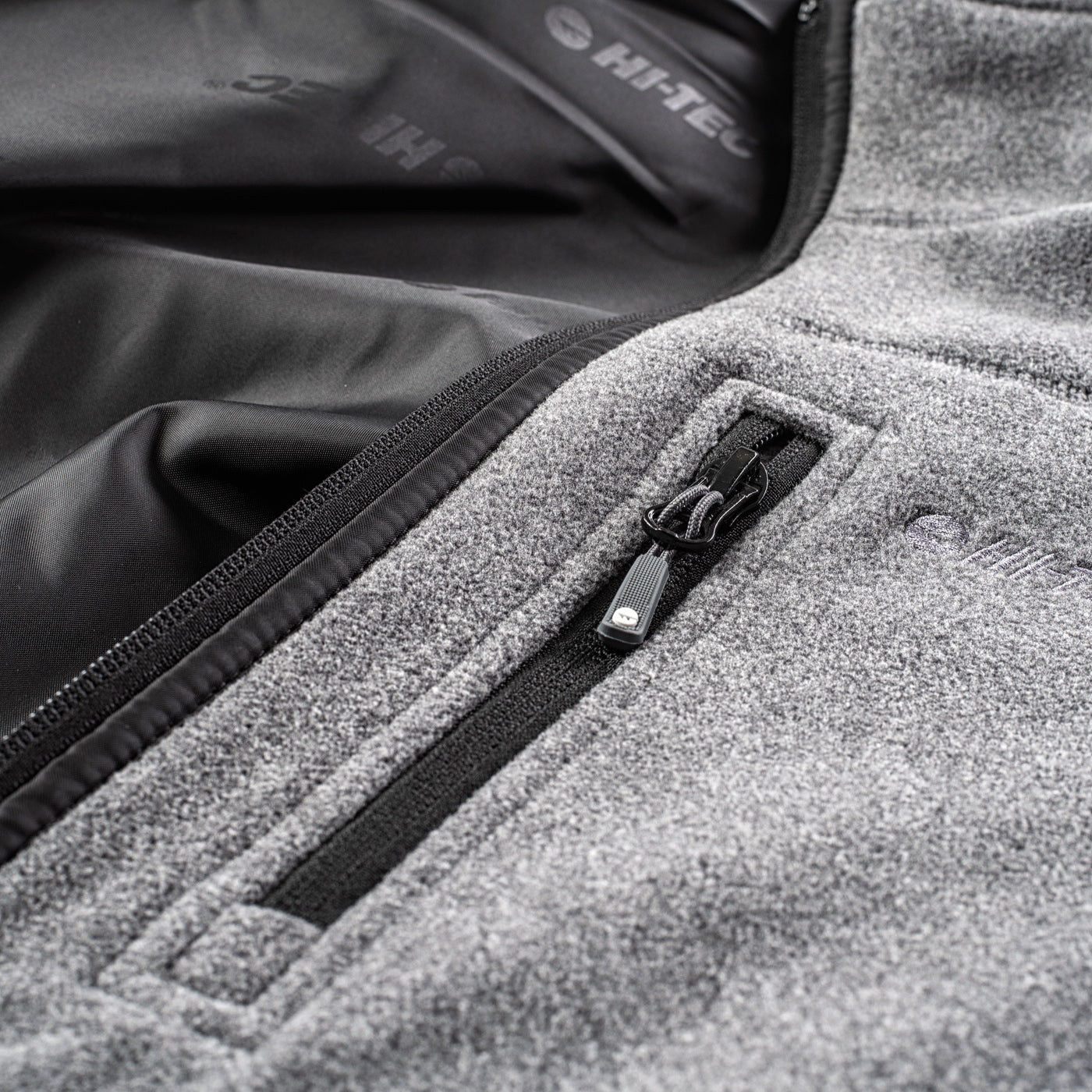 Geacă Fleece Bărbați PORTO Hi-Tec - Călduroasă, Versatilă, Rezistentă - 4