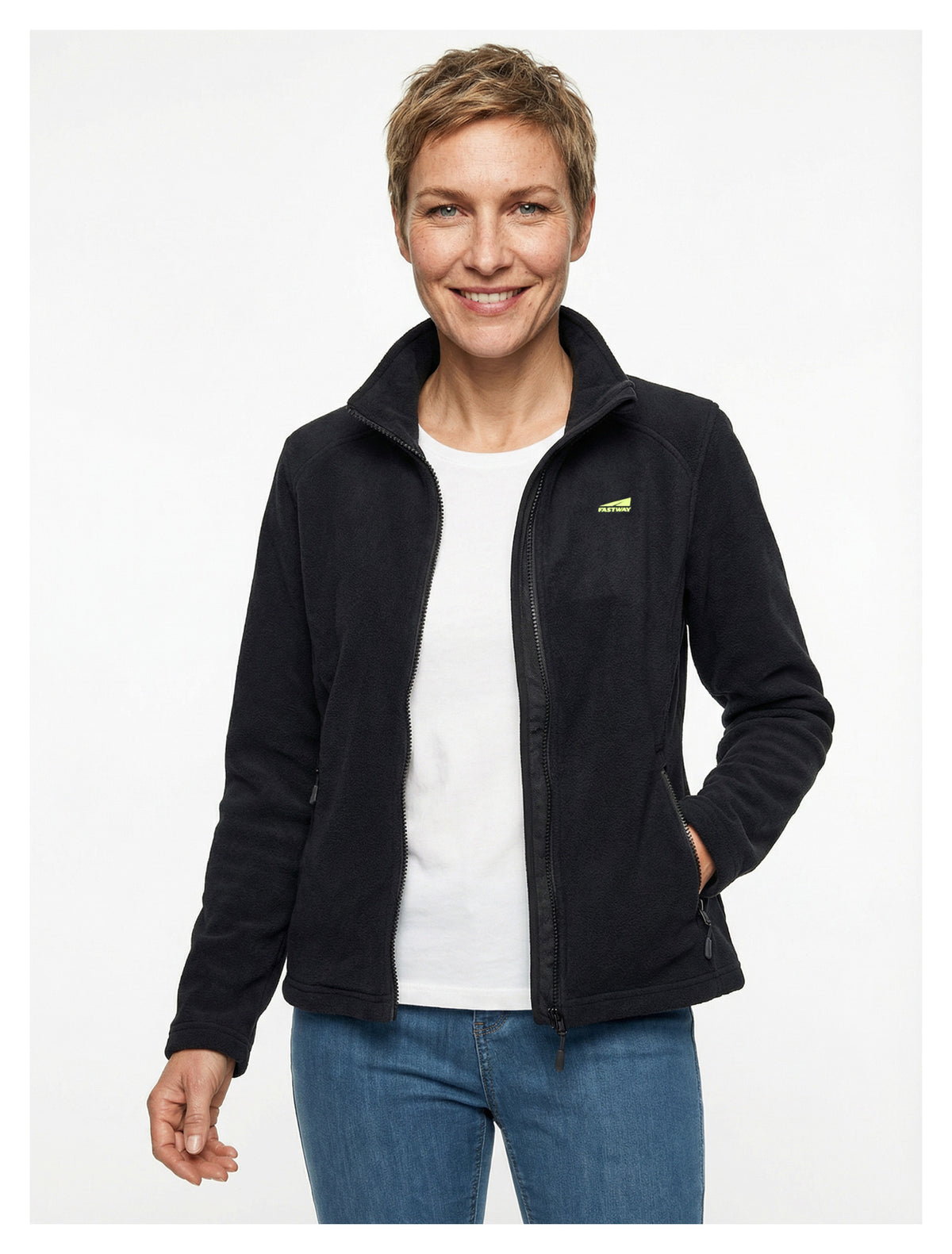 Geacă Fleece F-2504 Fastway Damă - Confort și Stil Casual