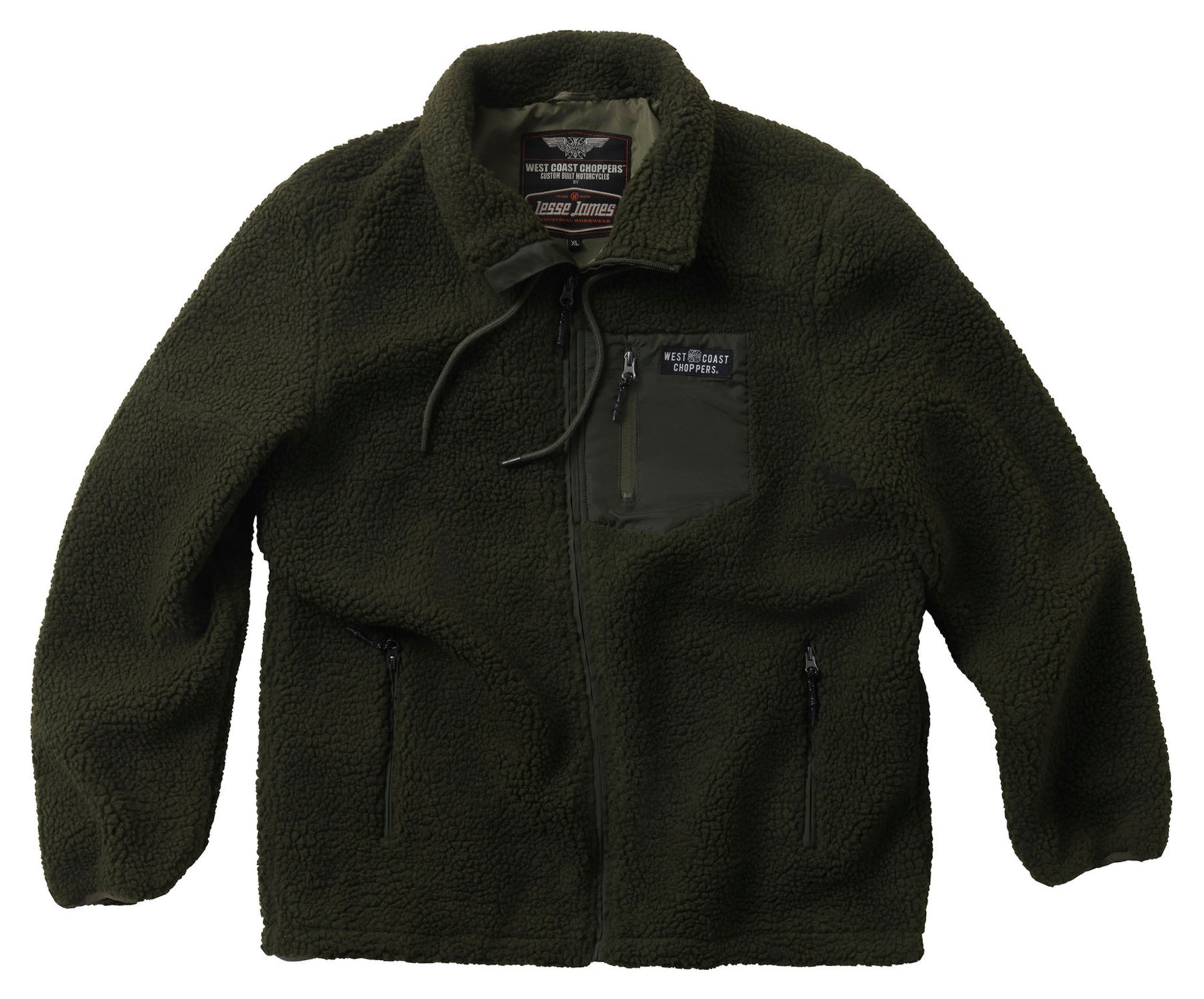 Geacă Fleece West Coast Choppers Anvil - Călduroasă și Stilată