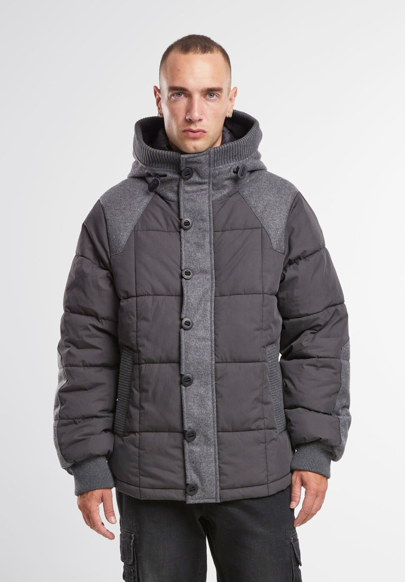 Geaca Garret Black/Anthracite Brandit - Caldura si Mobilitate