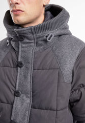Geaca Garret Black/Anthracite Brandit - Caldura si Mobilitate