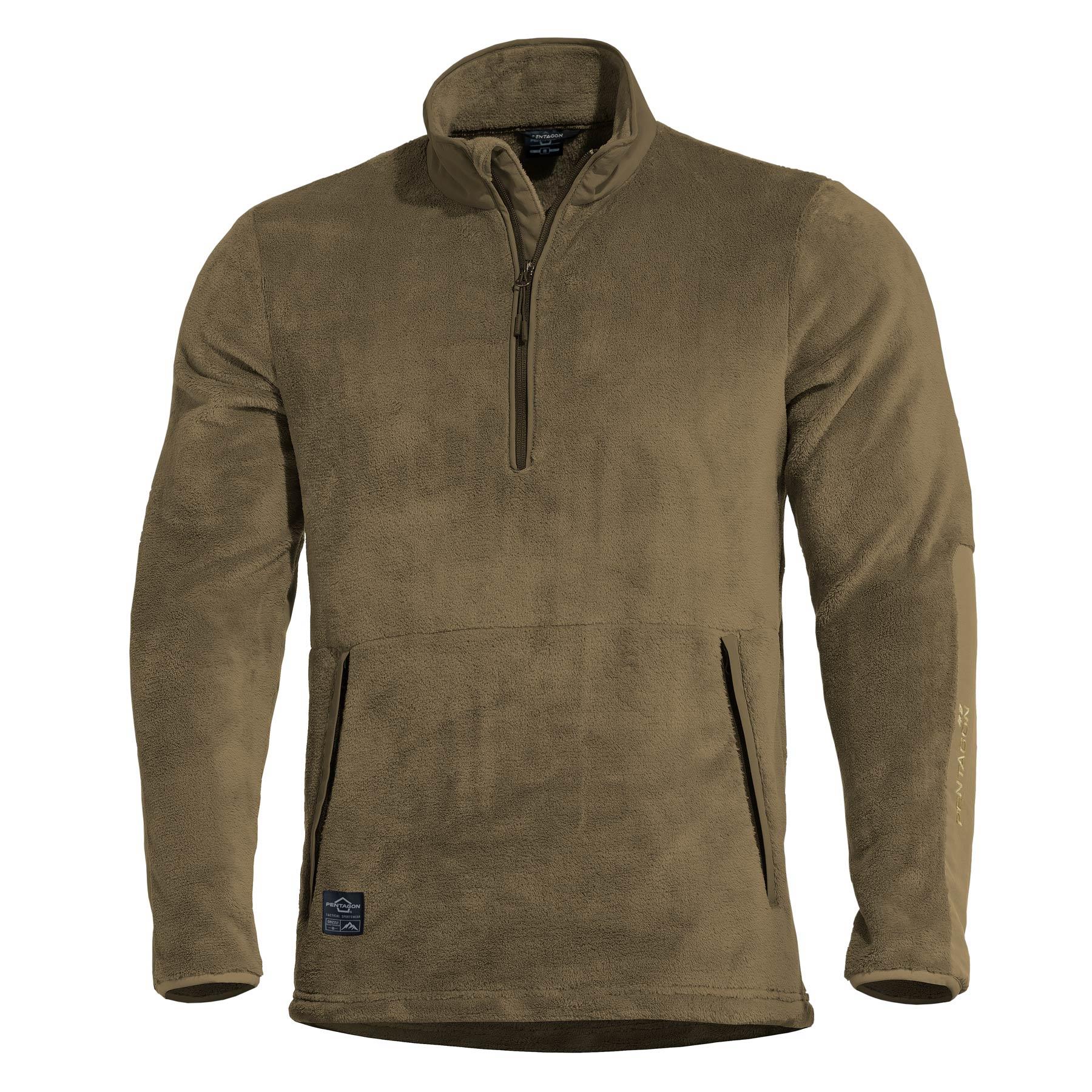 Geaca Grizzly 1/2 Jacket | Coyote Pentagon Tactical - Confort Termic Superior și Durabilitate