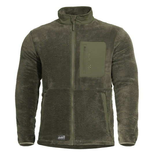 Geaca Grizzly Full Zip Jacket | RAL7013 Pentagon Tactical - Confort Termic Superior și Protecție Durabilă