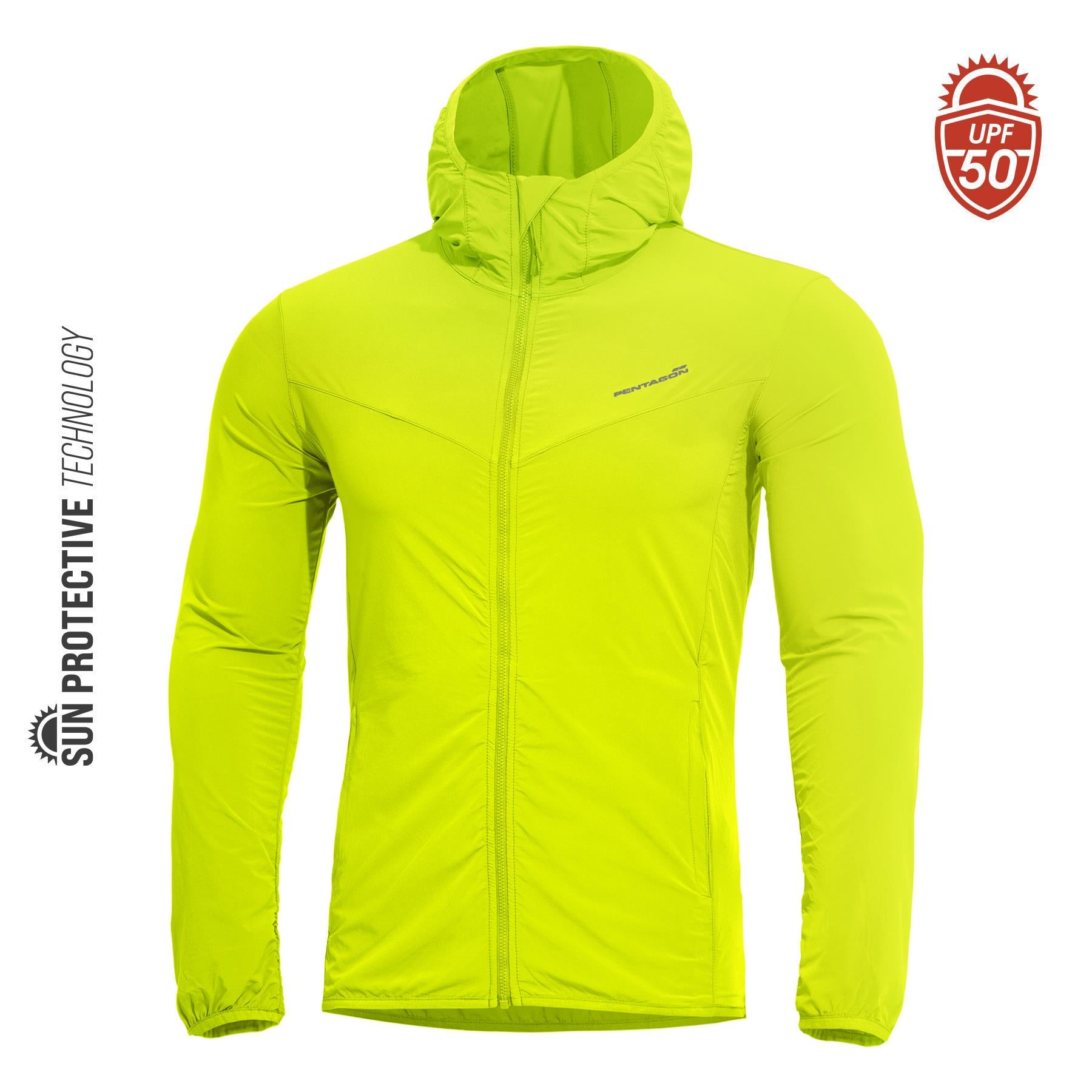 Geaca Helios Sun Jacket Fluo Yellow Pentagon Tactical - Protecție Solară și Confort Optim
