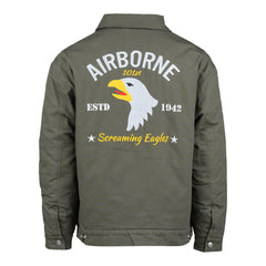 Geacă Heritage Airborne Verde - Stil Iconic & Funcționalitate Robustă