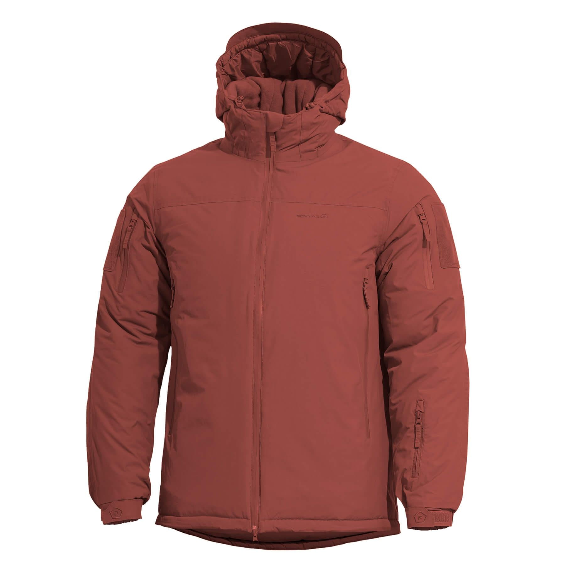 Geaca Hoplite Parka Maroon Red Pentagon Tactical - Protecție Impecabilă în Condiții Extreme