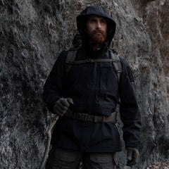 Geaca Hurricane Shell Jacket Black Pentagon Tactical - Protecție Integrală în Condiții Extreme