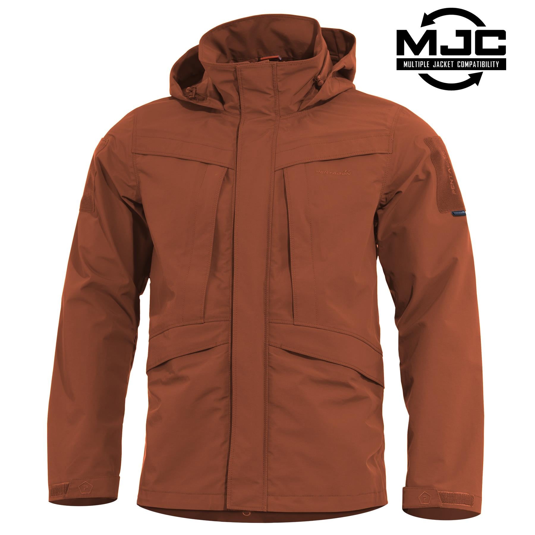 Geaca Hurricane Shell Jacket Maroon Red Pentagon Tactical - Performanță Superioară în Condiții Extreme