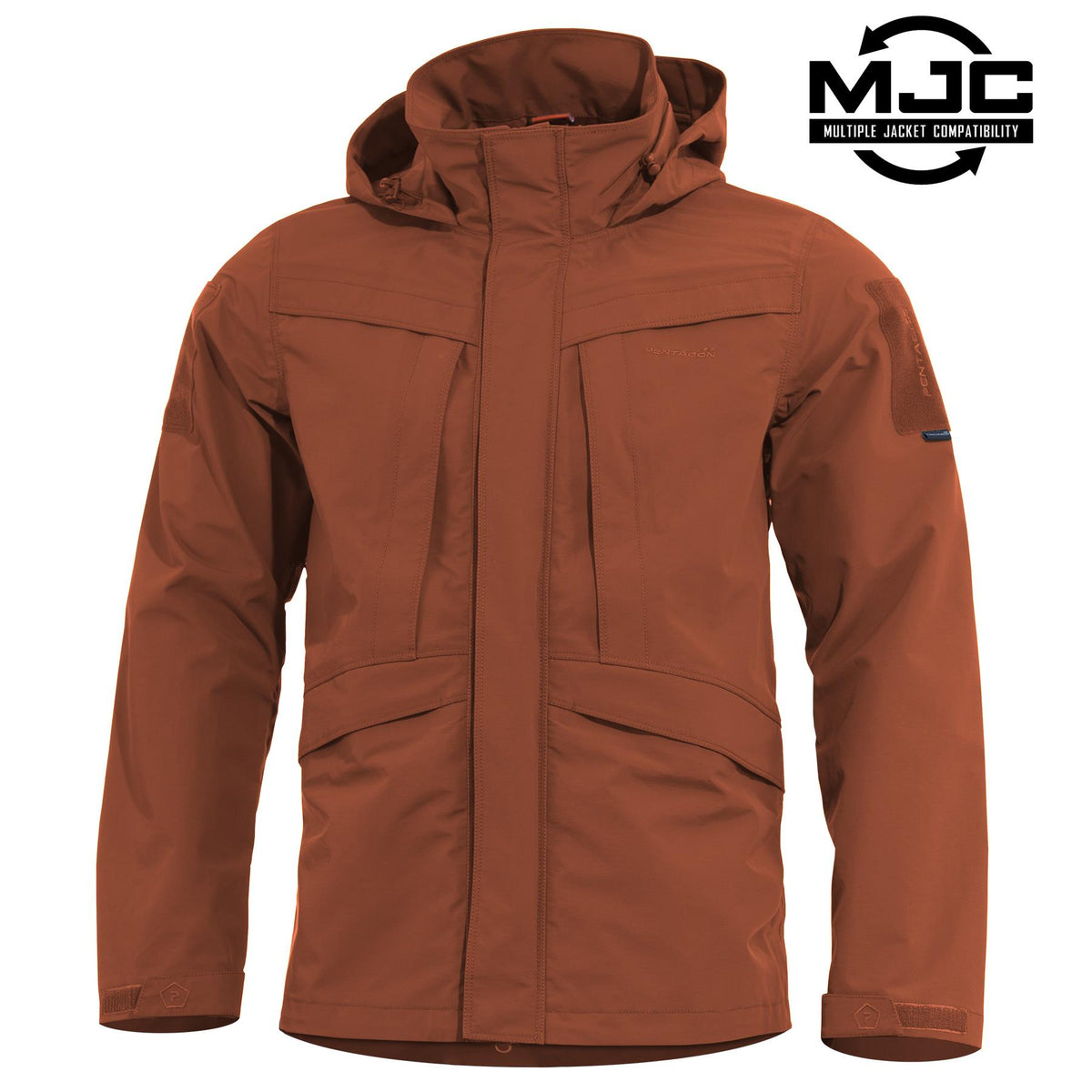 Geaca Hurricane Shell Jacket Maroon Red Pentagon Tactical - Performanță Superioară în Condiții Extreme