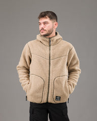 Geaca Ianos Sherpa 2-in-1 Reversible Fleece Jacket | KHAKI/RAL7013 Pentagon Tactical - Versatilitate și Adaptabilitate în orice Mediu
