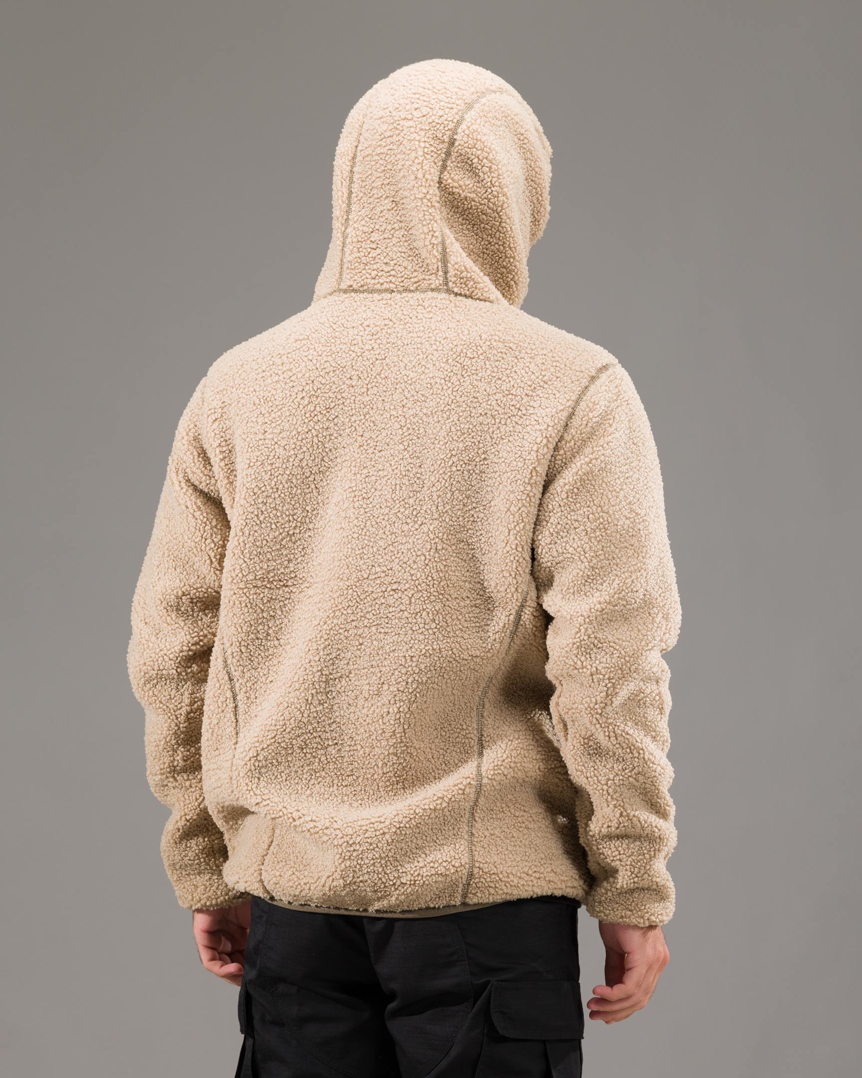 Geaca Ianos Sherpa 2-in-1 Reversible Fleece Jacket | KHAKI/RAL7013 Pentagon Tactical - Versatilitate și Adaptabilitate în orice Mediu