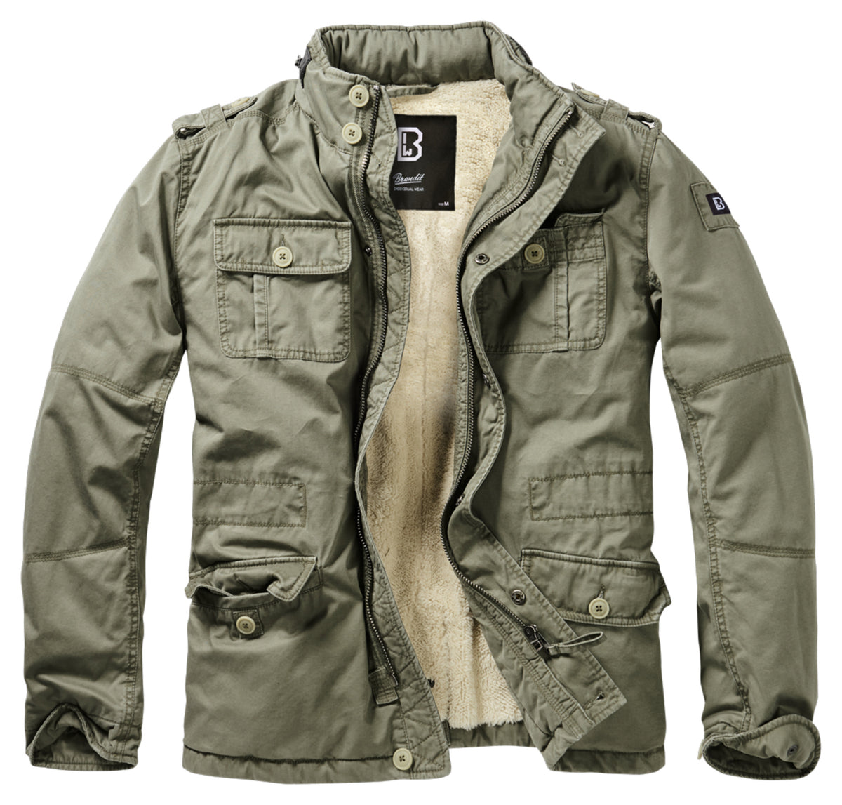 Geacă Iarnă Britannia Winter Brandit - Călduroasă, Stil M-65