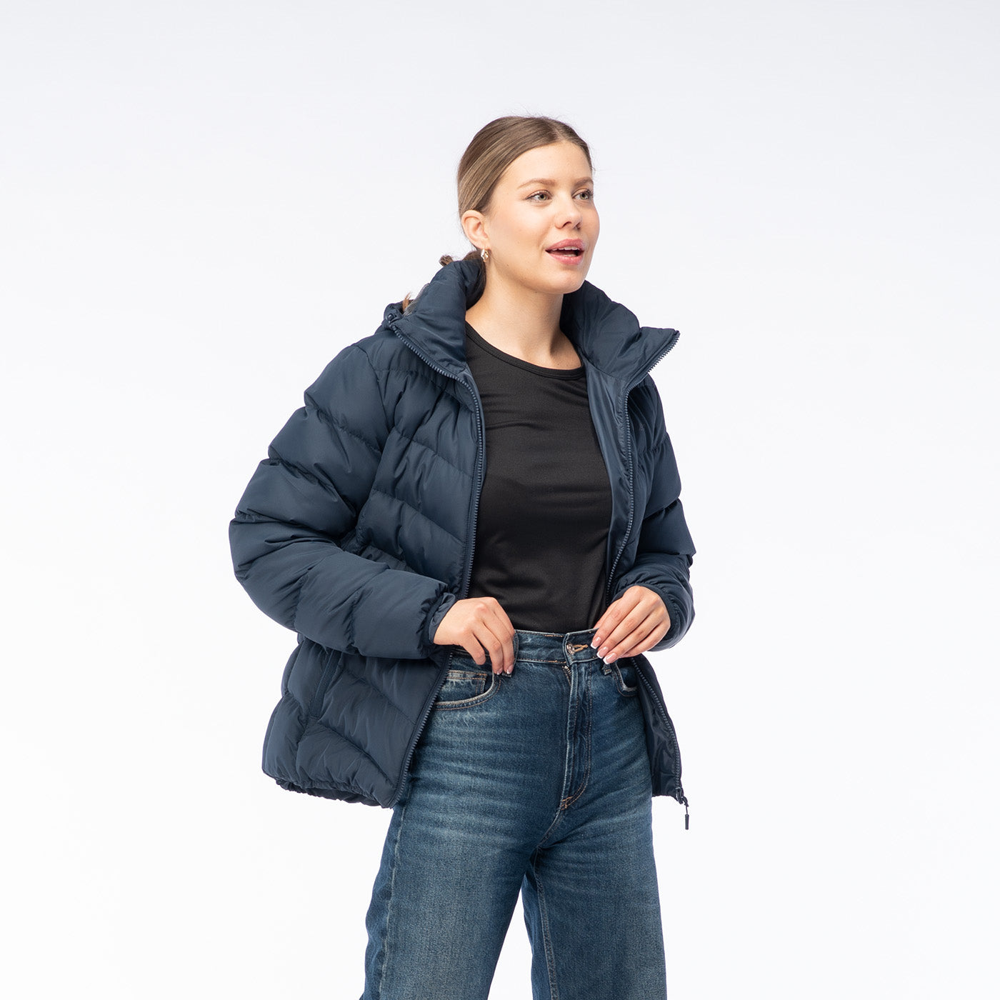 Geacă Iarnă Dama Matlasată LADY VARMI HI-TEC - Impermeabilă, Izolație 225g - 10