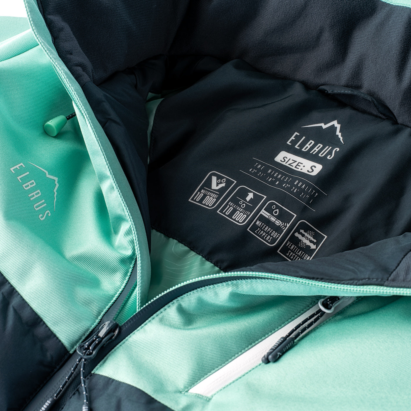 Geacă Iarnă Femei ELBRUS ESTELLA W - Impermeabilă, Izolată Primaloft - 4